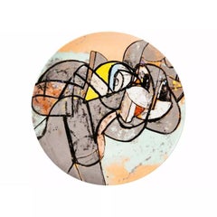 Untitled Porcelain Plate by George Condo, 2022