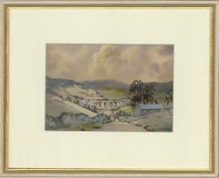 Ebenezer J. W. Prior (1914-1988) - Aquarelle du XXe siècle, Malham Cove