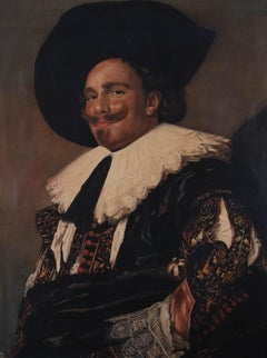 H. J. Birchall d'après Frans Hals - Aquarelle du début du 20e siècle, Le cavalier rieur