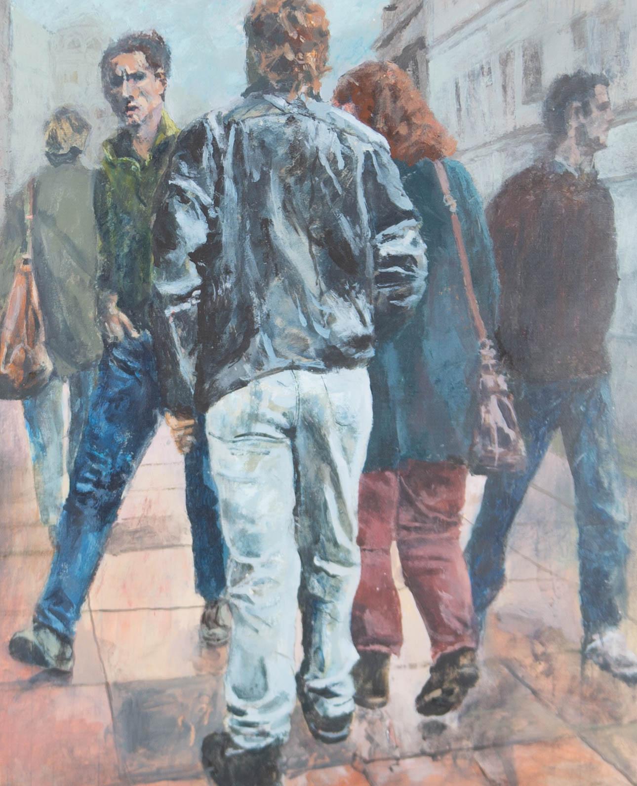 Kevin Winstanley - signiert und gerahmt 1994 Gouache, Cosmopolitan 3