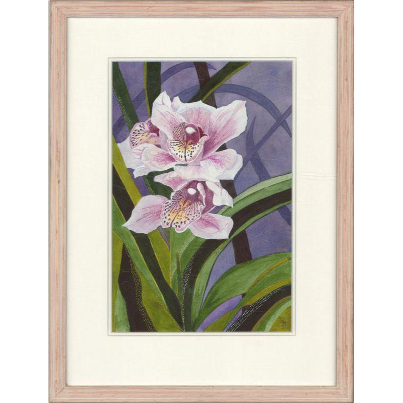 Pat Hall - 2009 Watercolour, Orchids 1