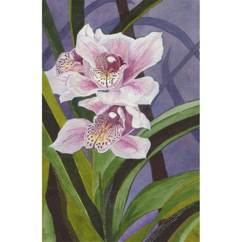 Pat Hall - 2009 Watercolour, Orchids 2