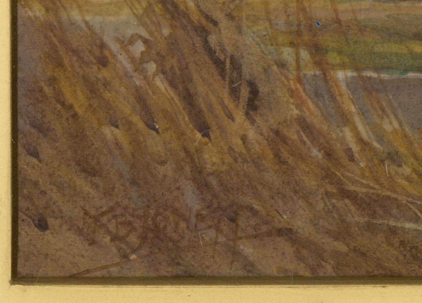 Frank B. Jowett ( 1879-1943) - Signed & Framed Watercolour, River Landscape 3