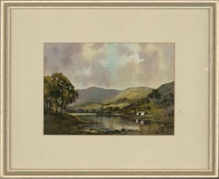 Ebenezer J.W. Prior (1914-1988) – 20. Jahrhundert Aquarell, Rydal-Aquarell