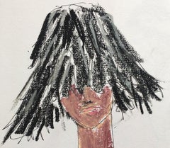 Valentino hat fall, Watercolor and Ink on Paper fashion illustration