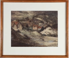 Erik Smith (1914 -1972) - Framed Mid 20th Century Watercolour, Rubery Quarry