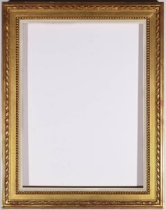 Early 20th Century Gilt Stick And Ribbon Picture Frame