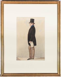 Richard Dighton (1795-1880) - Aquarelle du milieu du 19e siècle, reçu Tattersall