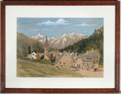 Sidney G. Ferris (1902-1989) - Mid 20th Century Watercolour, Chantemerle