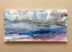 Sueño de invierno, Pintura, Acuarela sobre lienzo