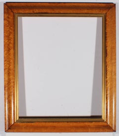 Late 19th Century Bird's Eye Maple Frame