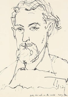 Peter Collins ARCA - Tinta china del siglo XX, El autorretrato del artista