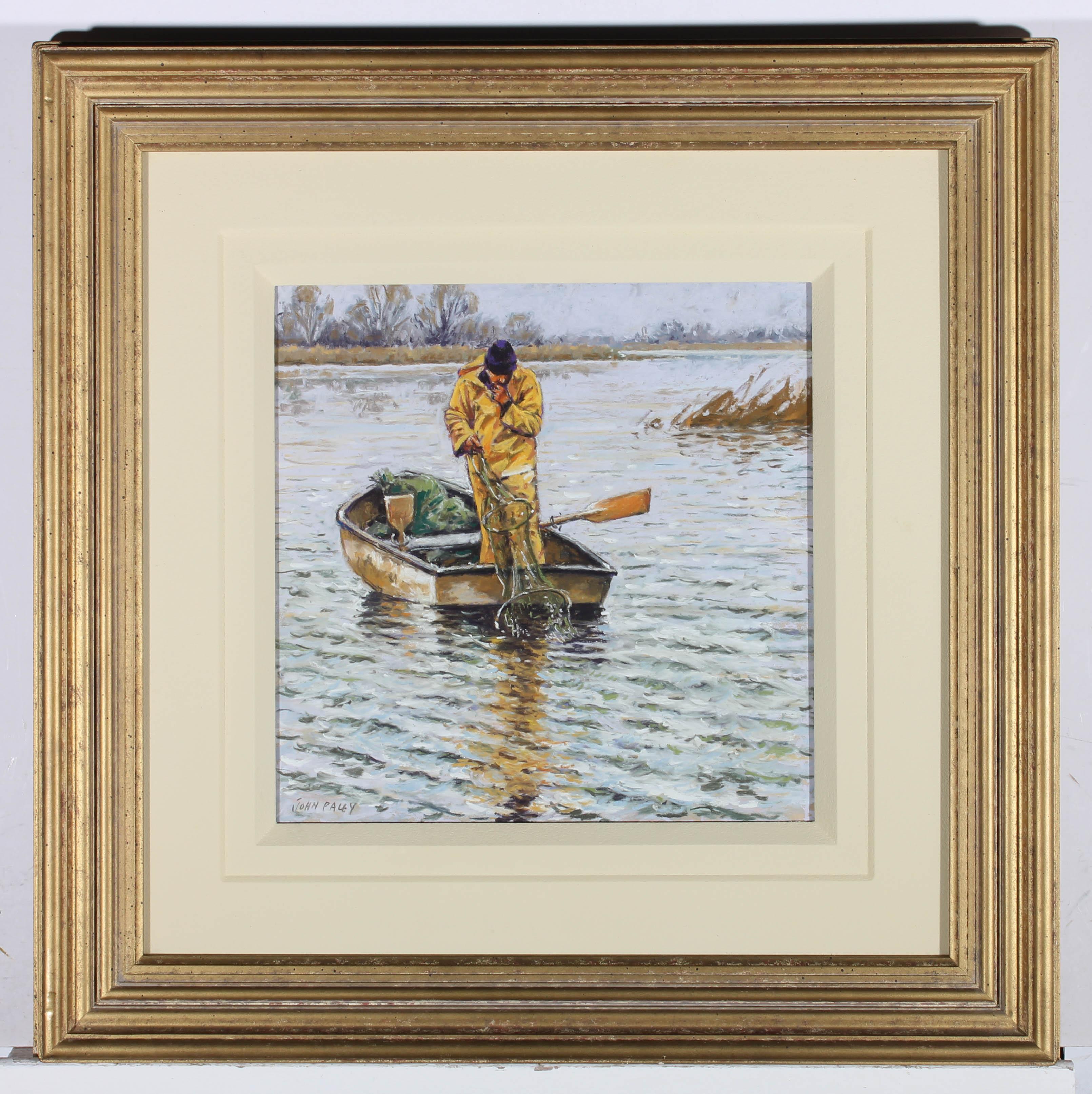 John Paley - Framed Contemporary Pastel, Mystery of the Deep For Sale 1