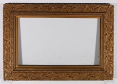 Late 19th Century - Arts And Crafts Gilt Floral Picture Frame