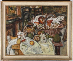 Manner of Paul Cézanne - 2006 Gouache, Fruit From The Basket