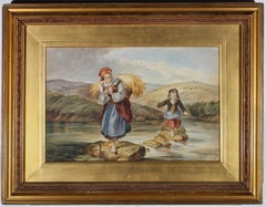 Antique After Joseph John Jenkins (1811-1885) -Late 19th Century Watercolour, Come Along