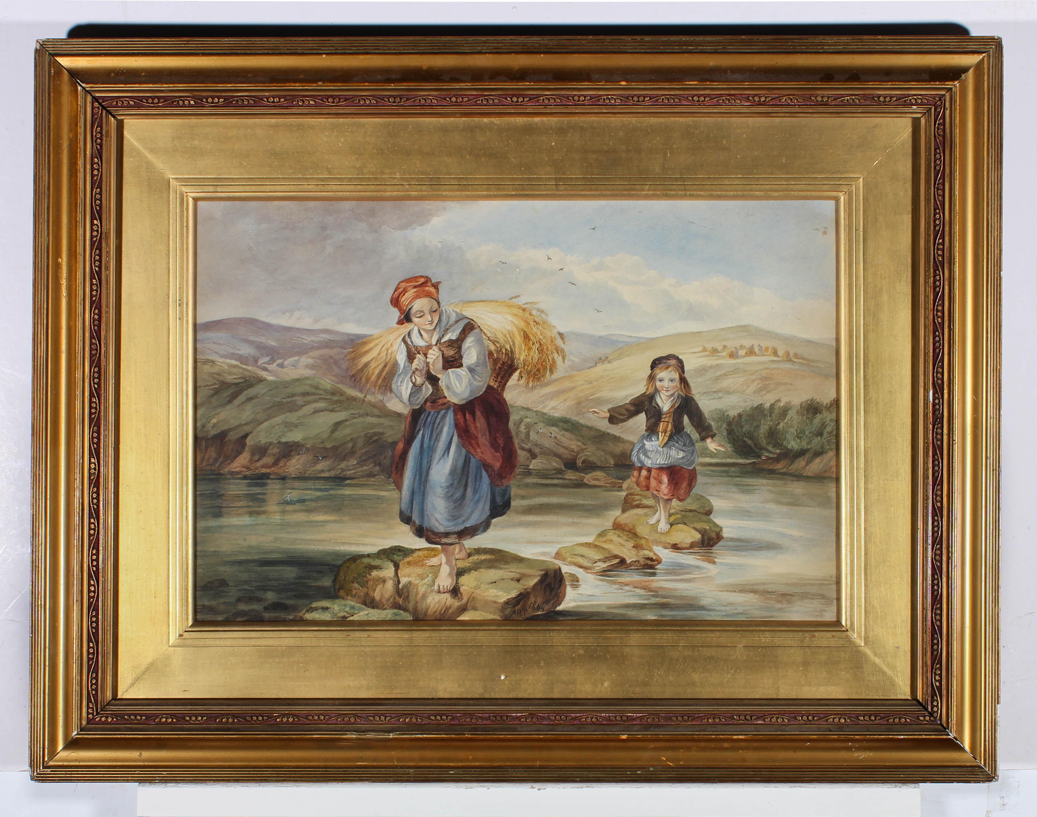 After Joseph John Jenkins (1811-1885) -Late 19th Century Watercolour, Come Along For Sale 2