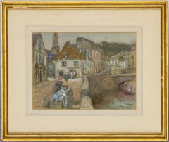 Esther Borough Johnson (1866-1949) - Early 20thC Watercolour, French Harbour