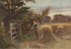 Fred Walmsley - Early 20th Century Watercolour, Ebbing Light