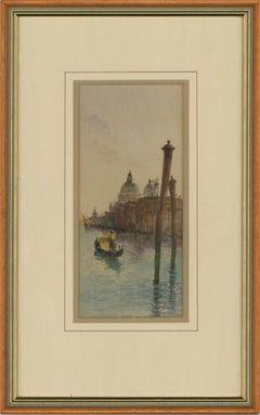 Giovanni Lavezzari (1817-1881) - Aquarelle de la fin du XIXe siècle