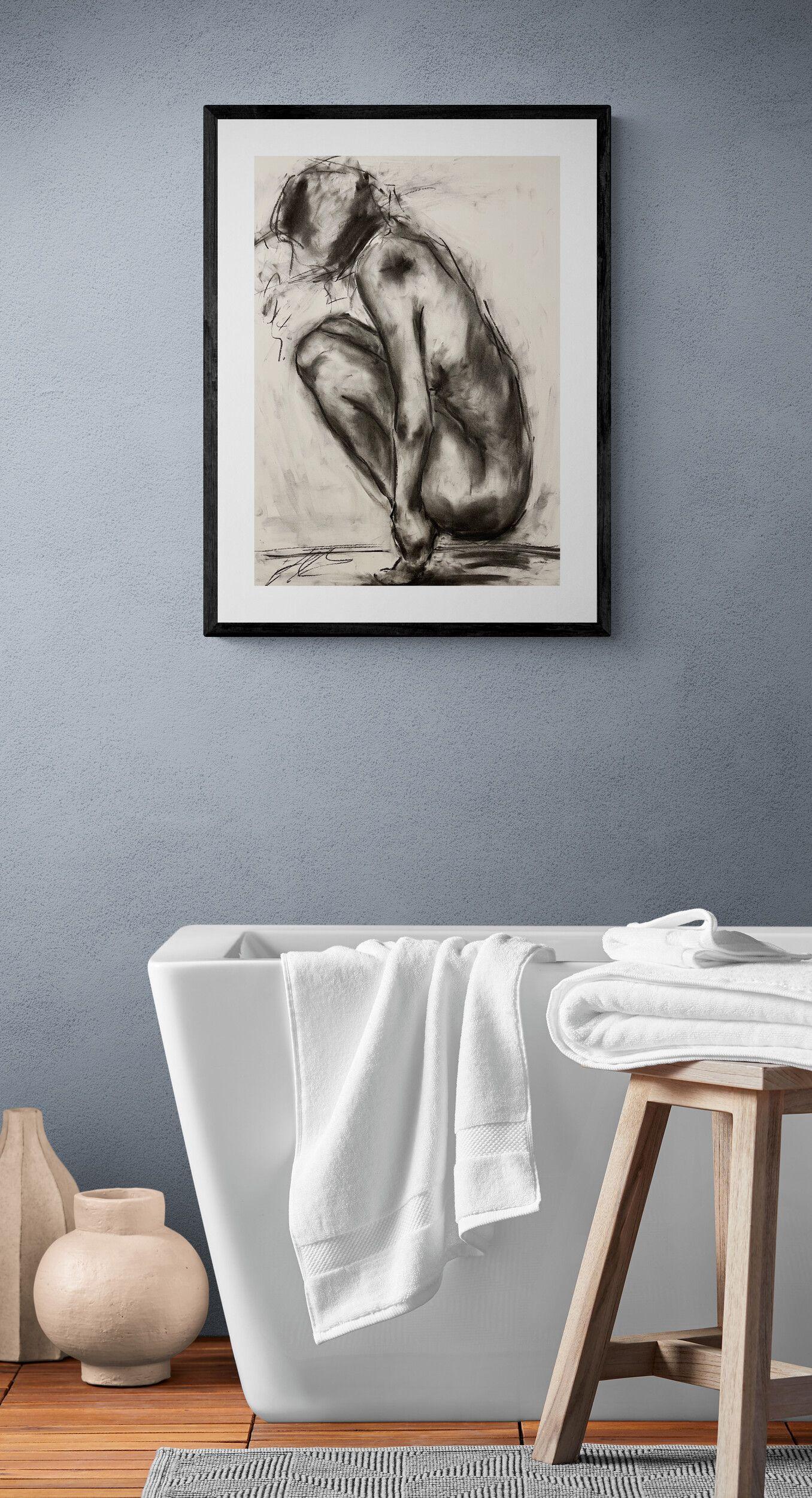 Fiction, dessin, fusain sur papier 2