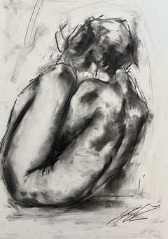 Differenza, Disegno, Carboncino su carta