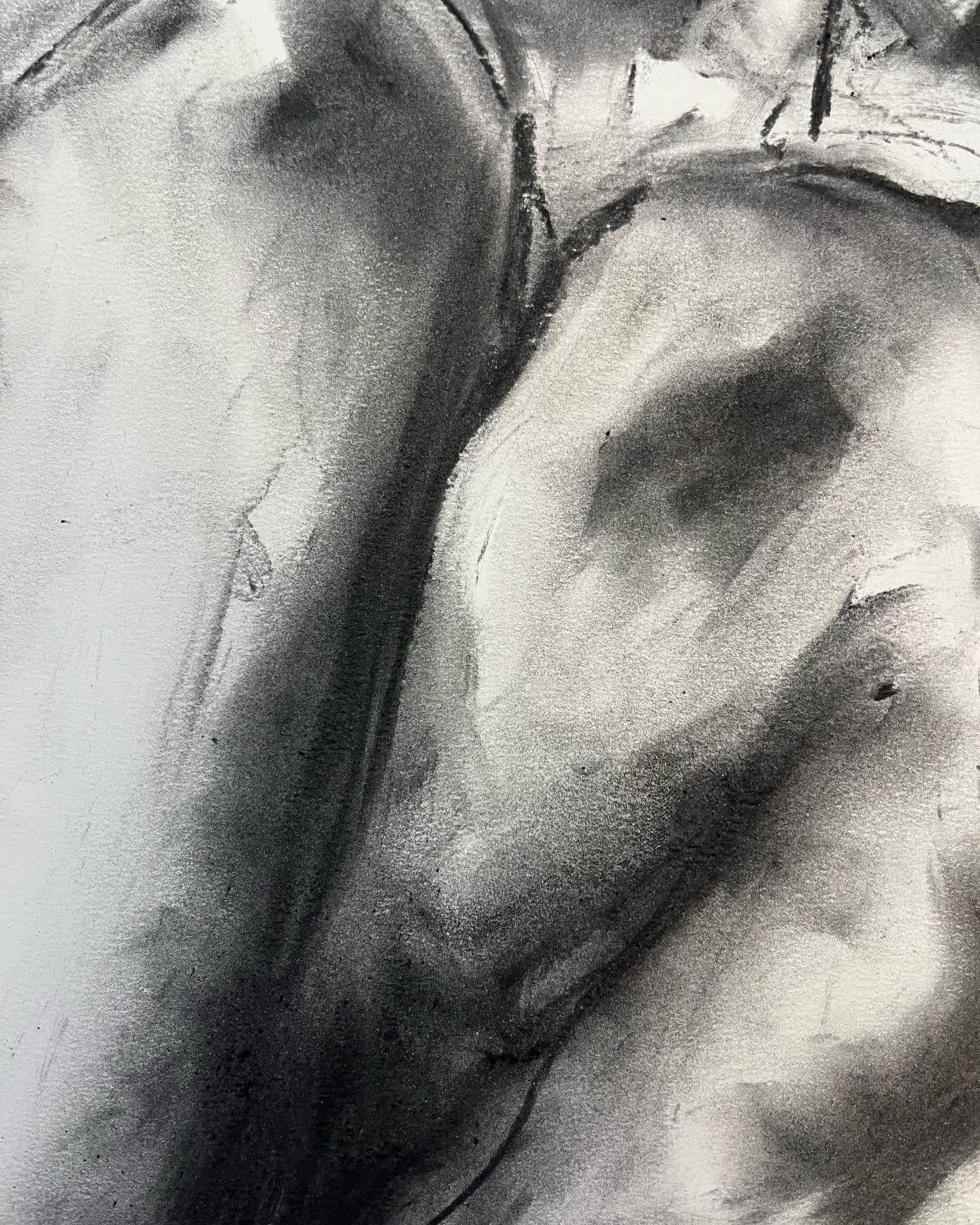 Difference, Drawing, Charcoal on Paper 1