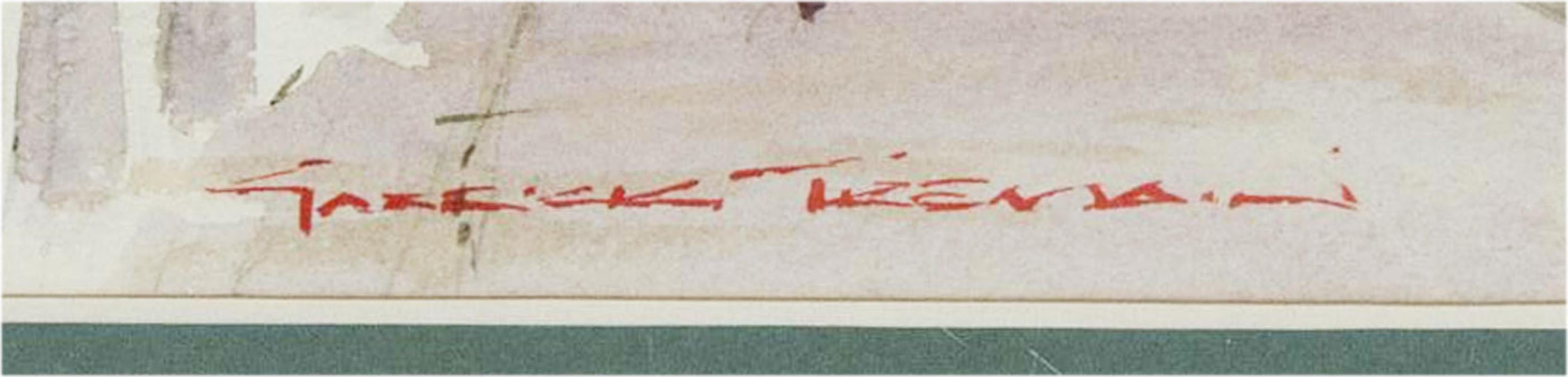 Garrick Tremain, geb. 1941, signiertes Aquarell, Fondamento D. San Romit im Angebot 1