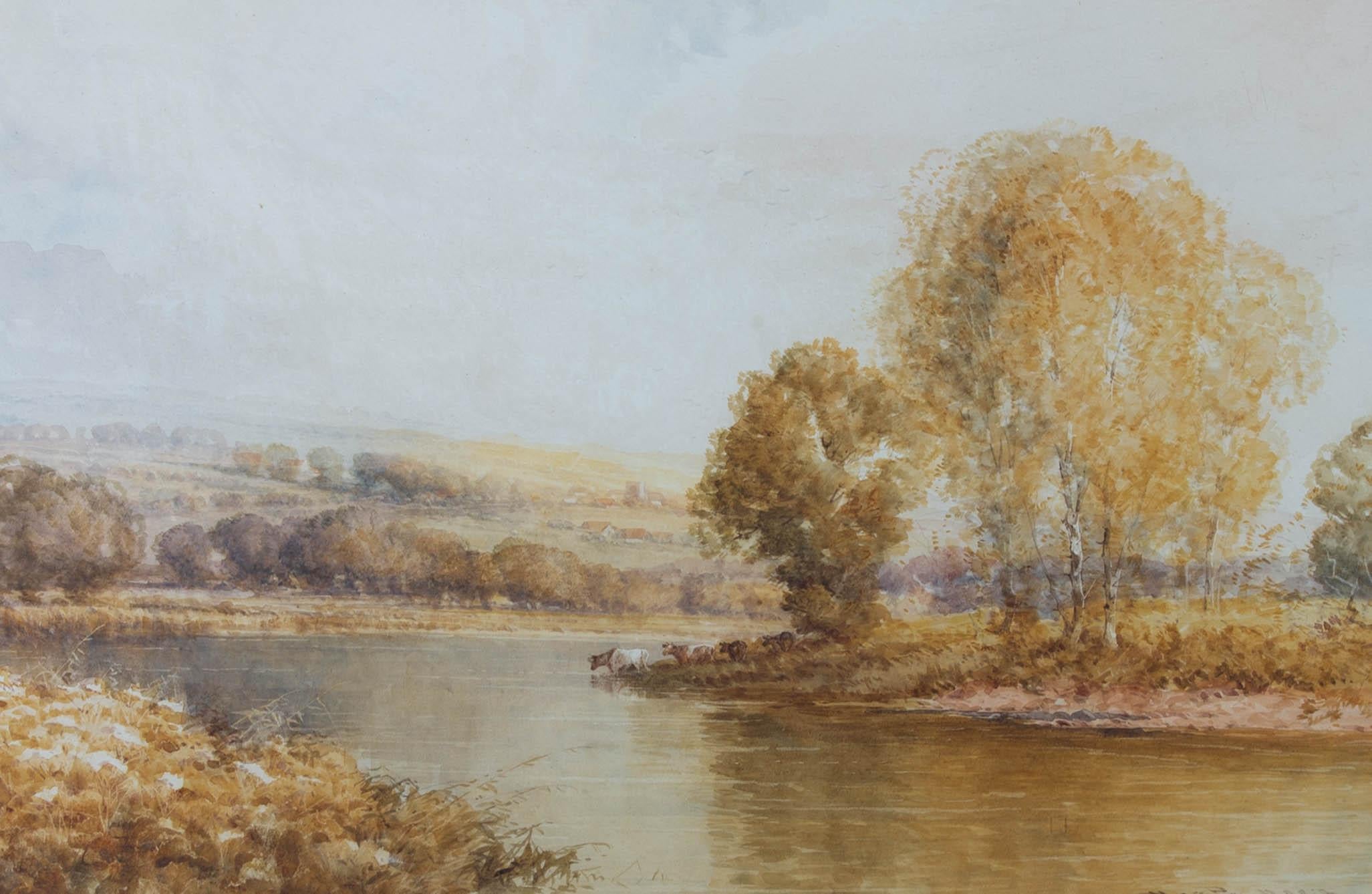 Harry Pennell ARCA (1879-1934) - Early 20th Century Watercolour, Near Lewes For Sale 1