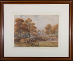George Anderson Short (1856-1945) - Aquarell, Eine Landschaftssszene 87