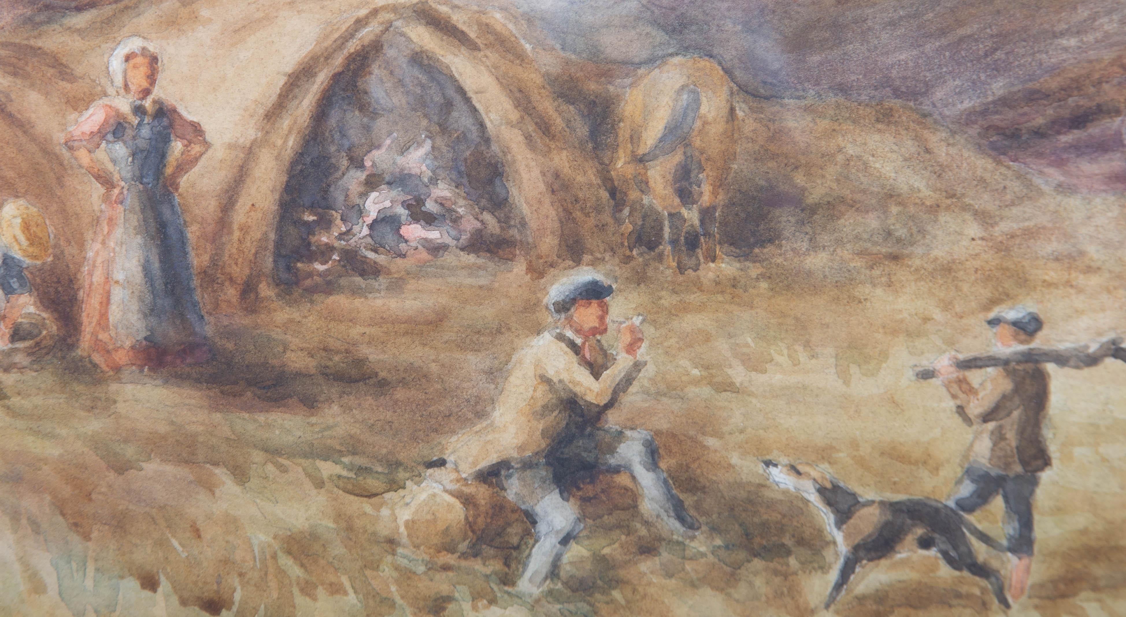George Anderson Short (1856-1945) - Watercolour, A Countryside Scene 87 For Sale 2