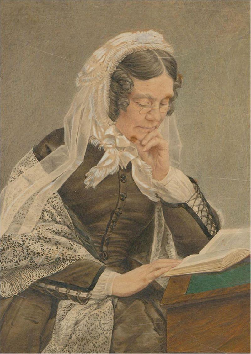 Late 19th Century Watercolour - A Quiet Moment - Art by Unknown