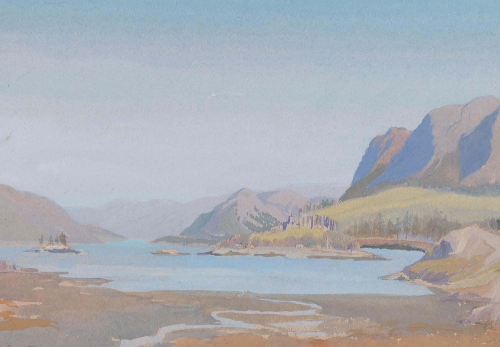 Rosalie Winifred Thurston (1905-1991) - Signed 20th Century Watercolour, Lake For Sale 1