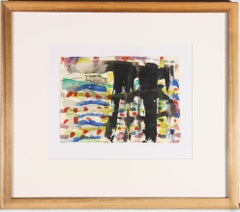 Vintage William McClure Brown - Framed 1995 Watercolour, The Irish Ferry