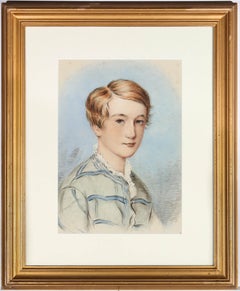 1852 Watercolour - Portrait of Master Clement Henry Clarke