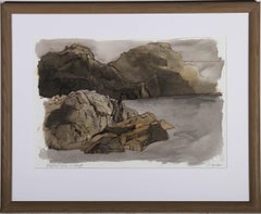 Jim Dunbar PRSW, RWS (b.1949) - Contemporary Watercolour, Elephant Rocks
