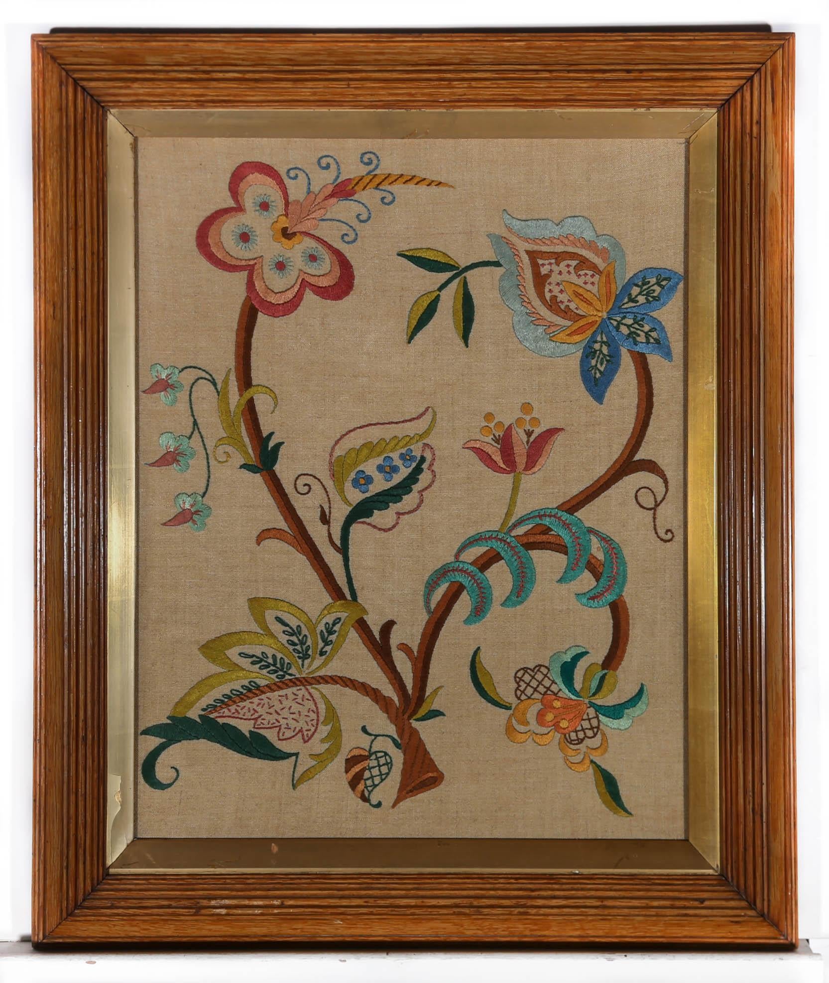 flora embroidery
