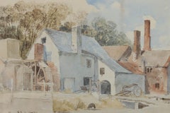 Attrib. William James Muller (1812-1845) - Framed Watercolour, Carmarthen Mill