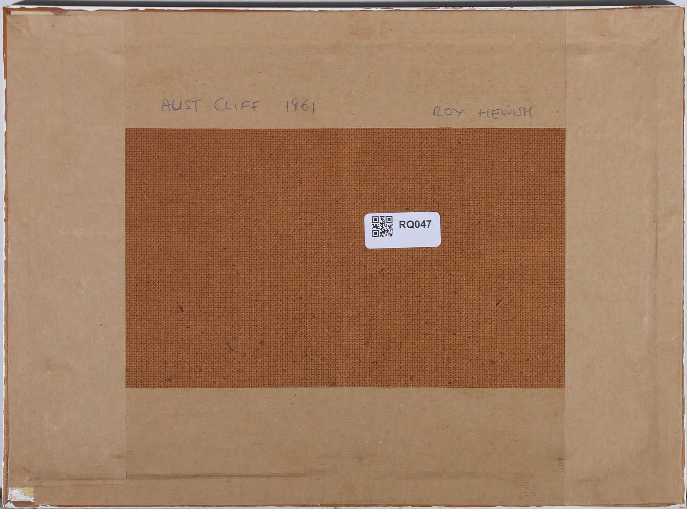 Attrib. Roy Hewish - Framed 1961 Pastel, Aust Cliff 2
