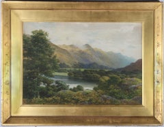 Samuel Bourne (1834-1912) - 1904 Watercolour, The Embowered Head of Ullswater