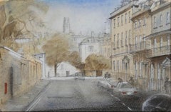 Simon B. Hodges (b.1956) - Framed 20th Century Watercolour, Upper Church Street