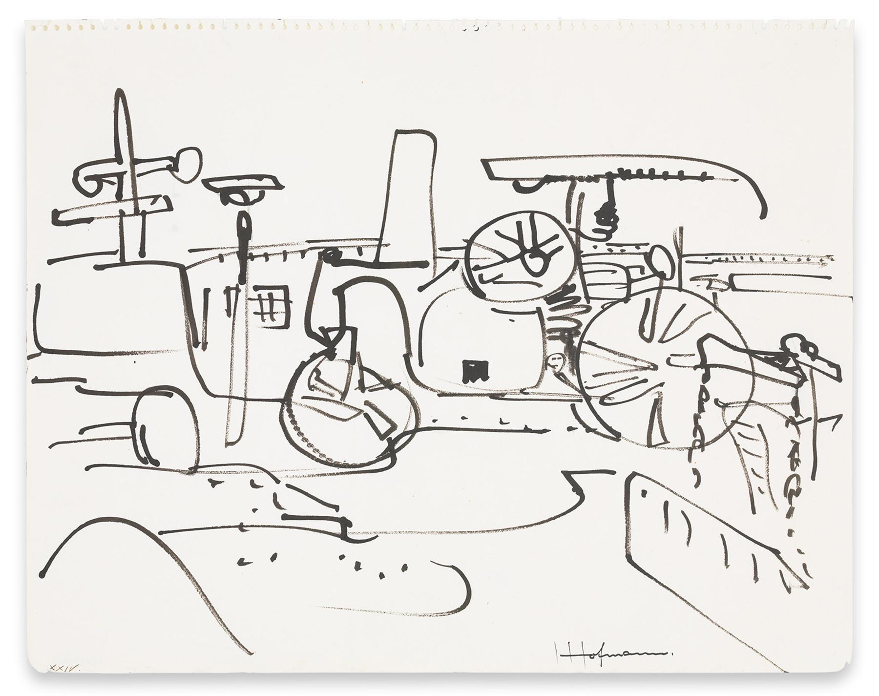 Mechanical Life (XXIV) - Art by Hans Hofmann 