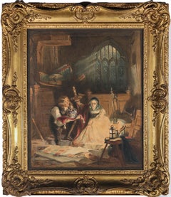 Attrib. Alexander Chisholm (1792-1847)- Framed Watercolour, The Scottish Regalia
