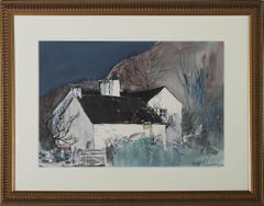 Ray Evans (1920–2008) - Framed Watercolour, Cottage at Llangurig