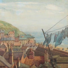 G.E Breary - Mid 20th Century Watercolour, Wash Day