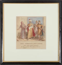 Attrib. John Massey Wright OWS (1777-1866) - 19thC Watercolour, Titus Andronicus