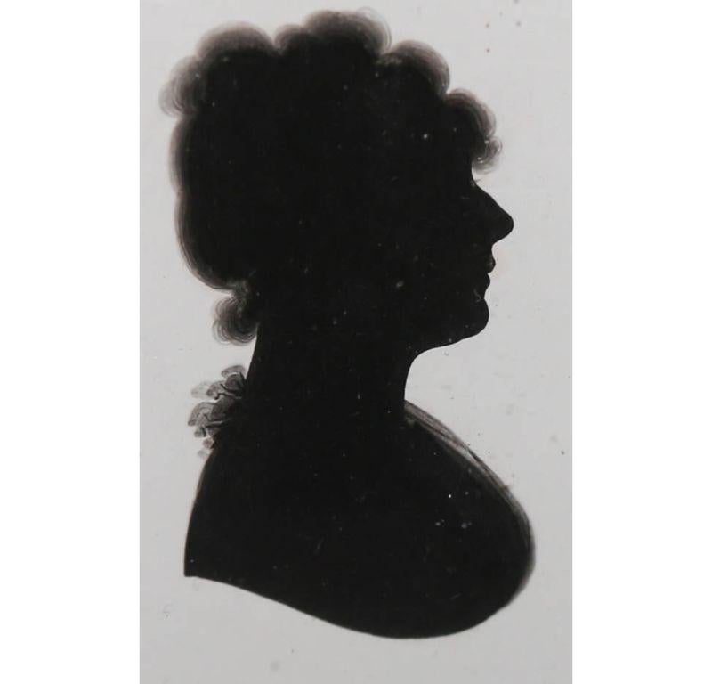 Attrib. John Miers - Pair of Miniature 18th Century, Silhouettes 3