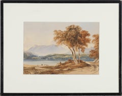 Attrib. John Varley (1778-1842) - Early 19th Century Watercolour, By the Lake