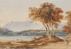 Attrib. John Varley (1778-1842) - Early 19th Century Watercolour, By the Lake