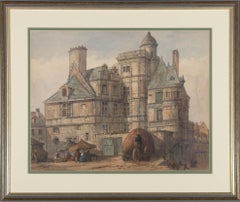 Circle of Paul Marny (1829-1914) - 19th Century Watercolour, Hotel D'Allyon